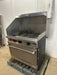 "HOBART" NATURAL GAS 2 BURNER RANGE WITH OVEN AND 24 INCH GRIDDLE - Second Life - Equipment - collection_name