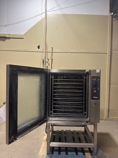 HOBART OVEN WITH 10 RACKS 3 INCH BETWEEN EACH RACK ON STAND WITH LOCKING HANDLE - Bargains R Ours - #collection_name#