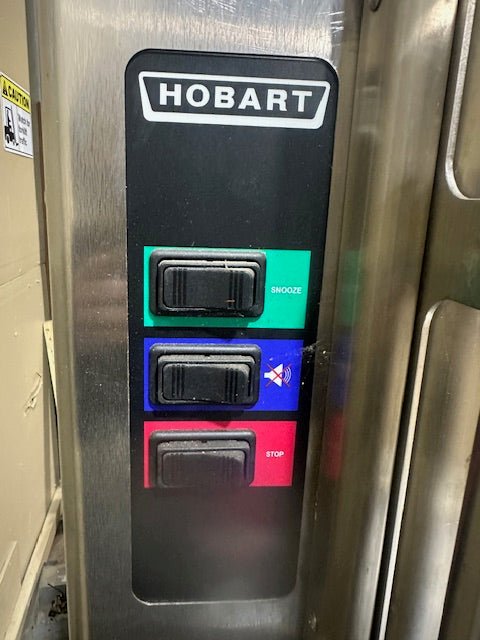 HOBART ROTISSERIE AUTO CLEAN OVEN WITH HOBART VENT LESS HOOD ON CASTERS - Bargains R Ours - #collection_name#