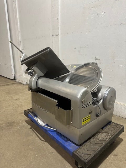 "HOBART"H.D AUTOMATIC COMMERCIAL COUNTERTOP 11 3/4" BLADE MEAT SLICER - Second Life - Equipment - collection_name