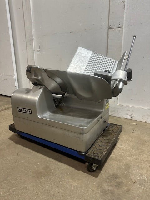 "HOBART"H.D AUTOMATIC COMMERCIAL COUNTERTOP 11 3/4" BLADE MEAT SLICER - Second Life - Equipment - collection_name