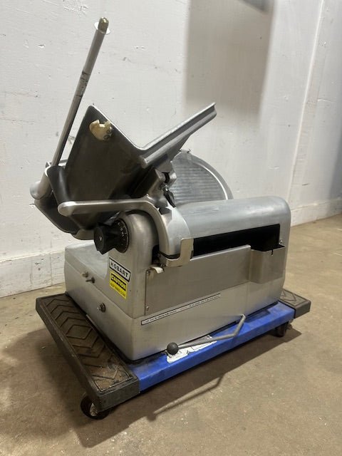 "HOBART"H.D AUTOMATIC COMMERCIAL COUNTERTOP 11 3/4" BLADE MEAT SLICER - Second Life - Equipment - collection_name