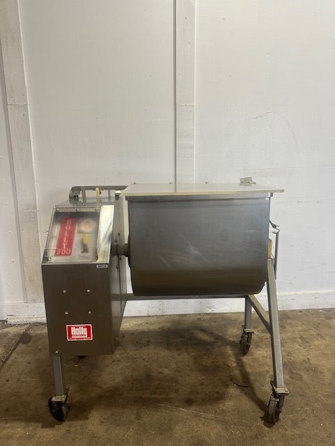 "HOLLY 200"H.D COMMERCIAL 220/440 V, 3PH MEAT MIXER/GRINDER W/ TOP COVER - Second Life - Equipment - collection_name