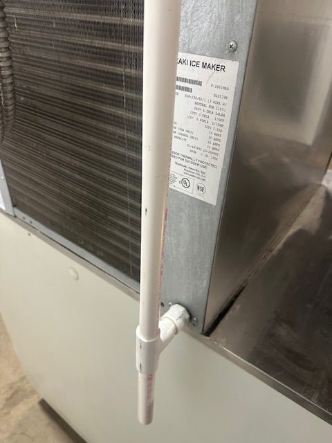 HOSHIZAKI F1001MAH COMMERCIAL 208 - 230V FLAKE ICE MACHINE - MAKER W/ FOLLETT ICE BIN - Second Life - Equipment - collection_name