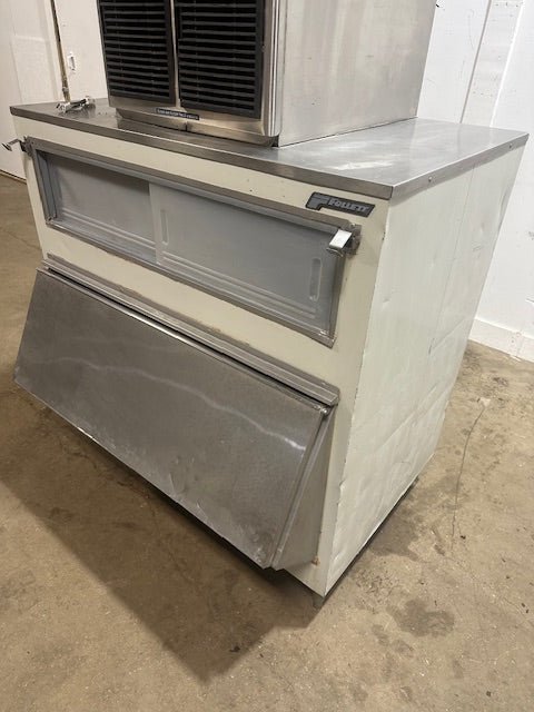 HOSHIZAKI F1001MAH COMMERCIAL 208 - 230V FLAKE ICE MACHINE - MAKER W/ FOLLETT ICE BIN - Second Life - Equipment - collection_name