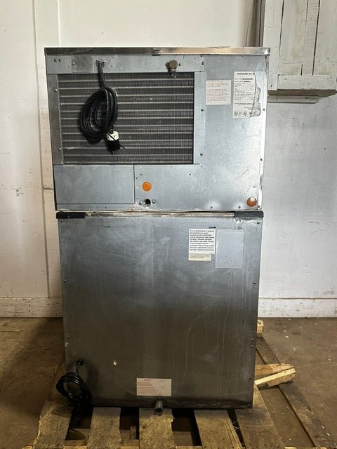 HOSHIZAKI KML-350MAH ICE MAKER W/ATTACHED DISPENSER AND DRIP TRAY - Second Life-Equipment-collection_name