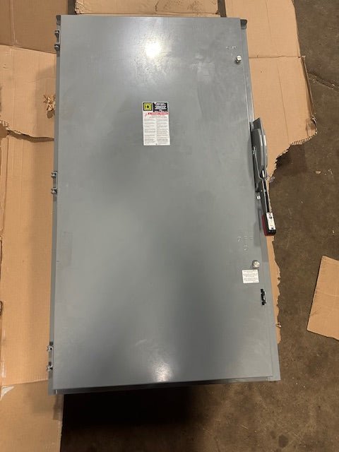 HU365R - Square D - Disconnect and Safety Switches 400 Amp - 3 Pole - 600 Volt - Second Life - Equipment - collection_name