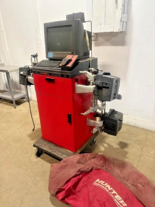 Hunter P 411M wheel alignment machine WITH EXTRA PARTS, OWNER MANUAL - Second Life - Equipment - collection_name