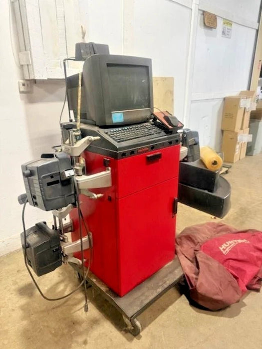 Hunter P 411M wheel alignment machine WITH EXTRA PARTS, OWNER MANUAL - Second Life - Equipment - collection_name