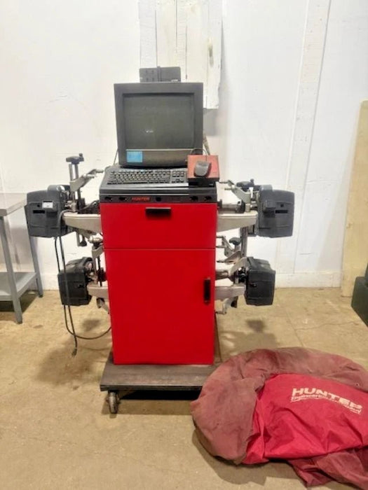 Hunter P 411M wheel alignment machine WITH EXTRA PARTS, OWNER MANUAL - Second Life - Equipment - collection_name