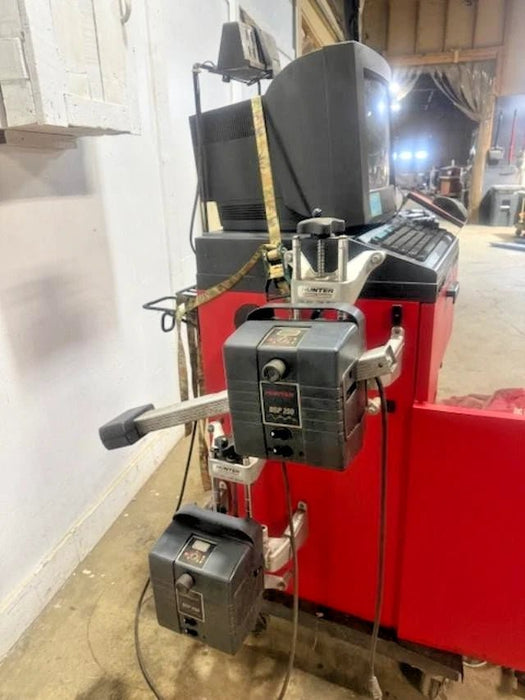 Hunter P 411M wheel alignment machine WITH EXTRA PARTS, OWNER MANUAL - Second Life - Equipment - collection_name