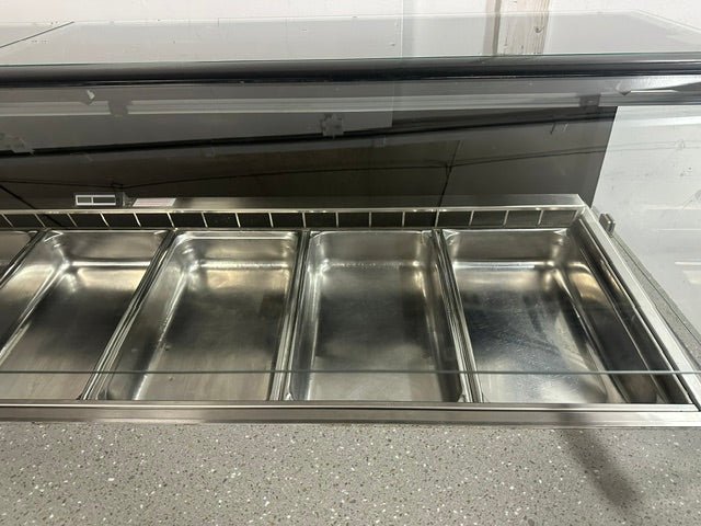 "HUSSMANN IM-04-I8-FR"H.D COMMERCIAL 98"W 7WELL REFRIGERATED DISPALY CASE 1PH - Second Life-Equipment-#collection_name#