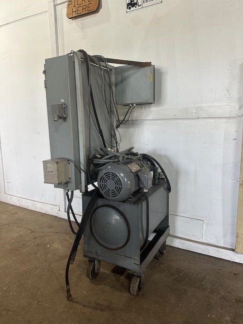 HYDRAULIC POWER UNIT w/ALLEN BRADLEY CONTROLS + LINCOLN HOSTILE DUTY 3 HP MOTOR - Second Life - Equipment - collection_name