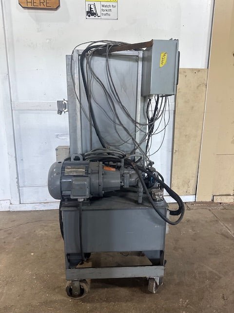 HYDRAULIC POWER UNIT w/ALLEN BRADLEY CONTROLS + LINCOLN HOSTILE DUTY 3 HP MOTOR - Second Life - Equipment - collection_name