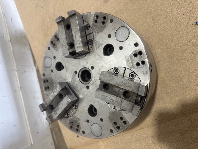 I T W H.D INDUSTRIAL WOODWORTH 12" 3 JAW CHUCK, 12,000 MAX DRAW BAR FORCE - Second Life - Equipment - collection_name