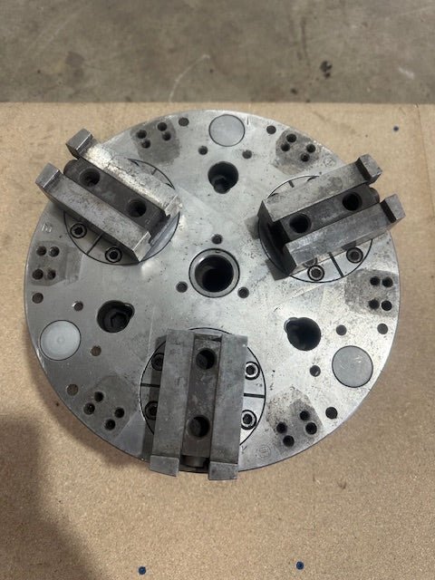 I T W H.D INDUSTRIAL WOODWORTH 12" 3 JAW CHUCK, 12,000 MAX DRAW BAR FORCE - Second Life - Equipment - collection_name