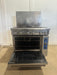 IMPERIAL COMMERCIAL NAT GAS 6 BURNER STAINLESS STEEL RANGE W/ CONVECTION OVEN - Second Life - Equipment - collection_name
