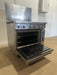 IMPERIAL COMMERCIAL NAT GAS 6 BURNER STAINLESS STEEL RANGE W/ CONVECTION OVEN - Second Life - Equipment - collection_name