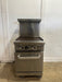 "IMPERIAL" HEAVY DUTY FLOOR TYPE NAT GAS STAINLESS STEEL 24" GRIDDLE WITH OVEN - Second Life - Equipment - collection_name