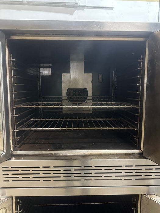 "IMPERIAL ICVG - 2 - B" COMMERCIAL N GAS DOUBLE STACK CONVECTION OVEN WITH 4 RACKS - Second Life - Equipment - collection_name