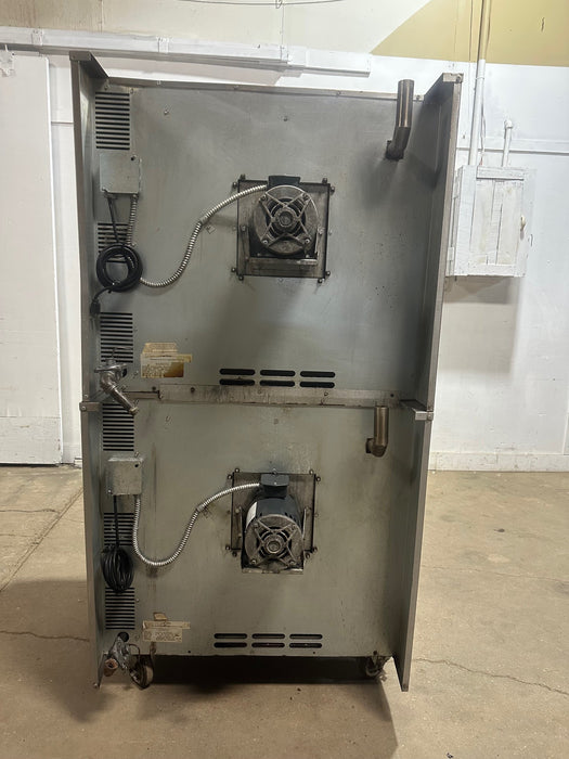 "IMPERIAL ICVG - 2 - B" COMMERCIAL N GAS DOUBLE STACK CONVECTION OVEN WITH 4 RACKS - Second Life - Equipment - collection_name