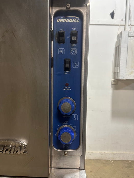"IMPERIAL ICVG - 2 - B" COMMERCIAL N GAS DOUBLE STACK CONVECTION OVEN WITH 4 RACKS - Second Life - Equipment - collection_name