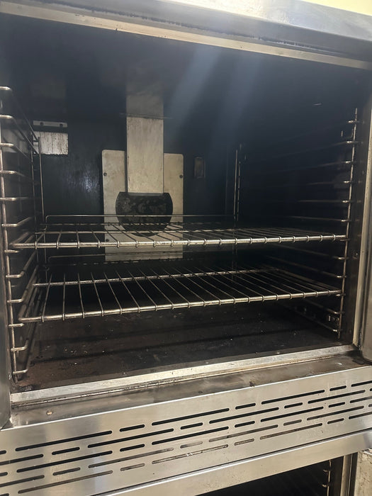 "IMPERIAL ICVG - 2 - B" COMMERCIAL N GAS DOUBLE STACK CONVECTION OVEN WITH 4 RACKS - Second Life - Equipment - collection_name