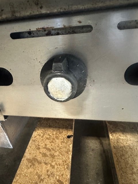 "IMPERIAL" NATURAL GAS 48 IN WIDE COUNTER TOP GRIDDLE W/ GREASE PAN - Second Life - Equipment - collection_name