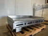 "IMPERIAL" NATURAL GAS 48 IN WIDE COUNTER TOP GRIDDLE W/ GREASE PAN - Second Life - Equipment - collection_name