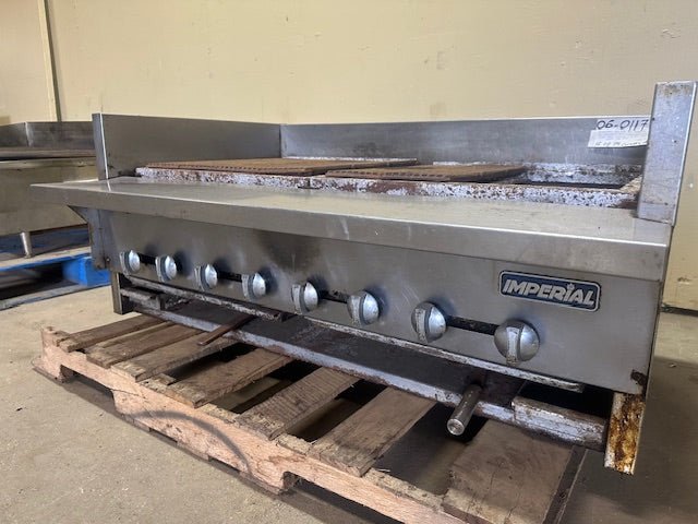 IMPERIAL NATURAL GAS 8 BURNER BUILT IN RADIANT HEAT CHAR BROILER GRILL - Bargains R Ours - #collection_name#