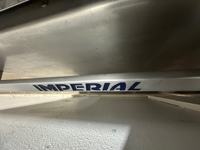 "IMPERIAL" NATURAL GAS HEAVY DUTY COMMERCIAL 6 BURNER STOVE WITH OVEN - Second Life - Equipment - collection_name