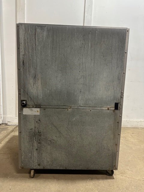 "IMPERIAL" NATURAL GAS HEAVY DUTY COMMERCIAL 6 BURNER STOVE WITH OVEN ON CASTERS - Second Life - Equipment - collection_name