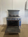 "IMPERIAL"COMMERCIAL N GAS 12" x 12" 6 BURNERS STOVE/RANGE WITH OVEN ON CASTERS - Second Life - Equipment - collection_name
