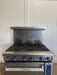 "IMPERIAL"COMMERCIAL N GAS 12" x 12" 6 BURNERS STOVE/RANGE WITH OVEN ON CASTERS - Second Life - Equipment - collection_name