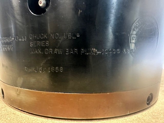 I.T.W H.D INDUSTRIAL WOODWORTH 10" 3 JAW CHUCK, 10,000 MAX DRAW BAR FORCE - Second Life - Equipment - collection_name