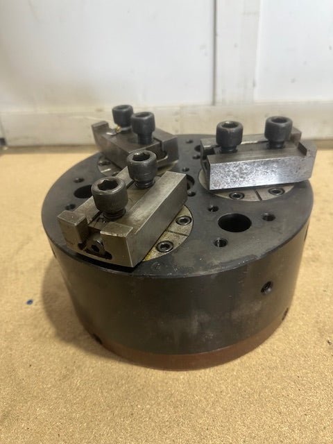 I.T.W H.D INDUSTRIAL WOODWORTH 10" 3 JAW CHUCK, 10,000 MAX DRAW BAR FORCE - Second Life - Equipment - collection_name
