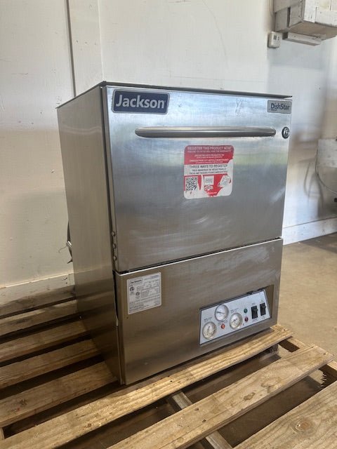 "JACKSON DISHSTAR HT" HIGH TEMP UNDERCOUNTER DISHWASHER WITH 2 RACKS, 1PH - Second Life - Equipment - collection_name