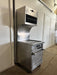 "JADE PRODUCT JSR 246T - 24"COMMERCIAL 24"W GRIDDLE W/OVEN AND FRY TOP, 24000 BTU - Second Life - Equipment - collection_name