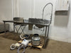 JOHN BOSS LEFT SIDE CLEAN & RIGHT SIDE DISPOSAL TABLE W/DISPOSER FOR DISHWASHER - Second Life - Equipment - collection_name