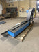 JORGENSON CHIP CONVEYOR VARIOUS PARTS DETACHED 9 INCH WIDE CONVEYOR ON CASTERS 2 FOOT PEDALS - Bargains R Ours - #collection_name#