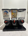"KELLOG'S" COUNTER TOP TRIPLE CEREAL DISPENSER 17 1/4"H x 18 1/4"W x 13 1/4"D - Second Life - Equipment - collection_name