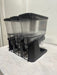 "KELLOG'S" COUNTER TOP TRIPLE CEREAL DISPENSER 17 1/4"H x 18 1/4"W x 13 1/4"D - Second Life - Equipment - collection_name