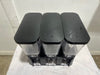 "KELLOG'S" COUNTER TOP TRIPLE CEREAL DISPENSER 17 1/4"H x 18 1/4"W x 13 1/4"D - Second Life - Equipment - collection_name