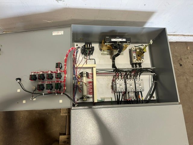 "KIRBY RISK ALLEN-BRADLEY" VFD-2 H.D INDUSTRIAL CONTROL PANEL - Second Life-Equipment-collection_name