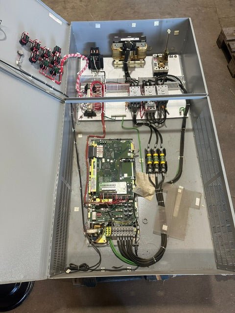 "KIRBY RISK ALLEN-BRADLEY" VFD-3&nbsp; H.D INDUSTRIAL CONTROL PANEL, 480v 3ph - Second Life-Equipment-collection_name