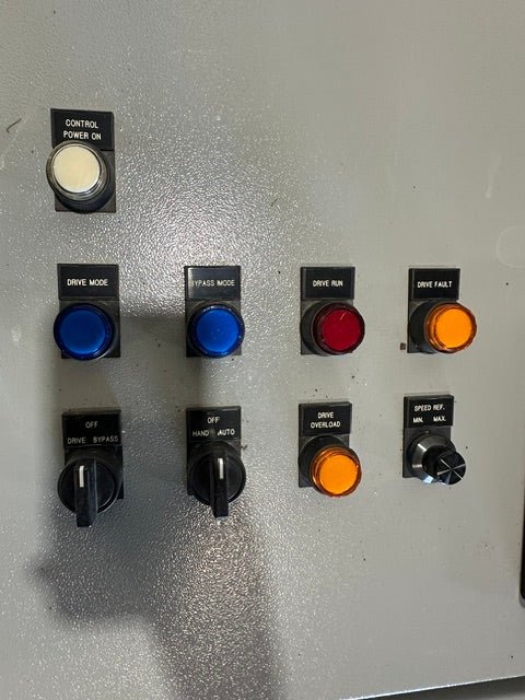 "KIRBY RISK ALLEN-BRADLEY" VFD-3&nbsp; H.D INDUSTRIAL CONTROL PANEL, 480v 3ph - Second Life-Equipment-collection_name