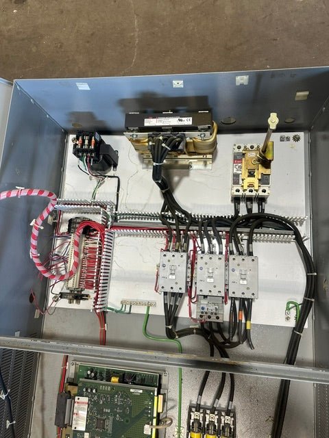 "KIRBY RISK ALLEN-BRADLEY" VFD-3&nbsp; H.D INDUSTRIAL CONTROL PANEL, 480v 3ph - Second Life-Equipment-collection_name