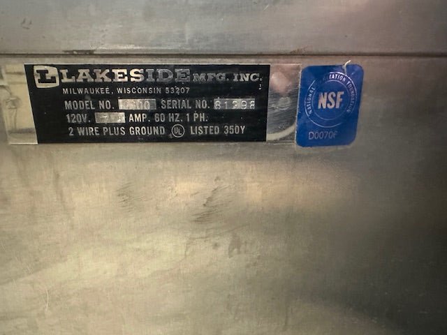 LAKESIDE 6300 3 COMPARTMENTS FOOD SERVICE REGULAR HEATED PLATE DISPENSER CABINET - Second Life - Equipment - #collection_name#