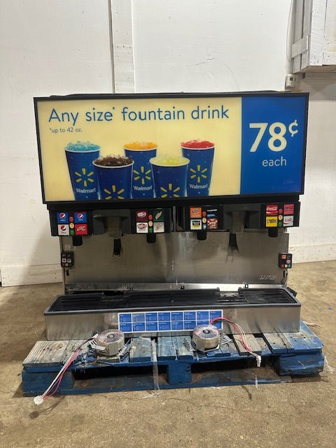 "LANCER FS22" SELECT FLAVOR SODA ICE BEVERAGE DISPENSER MACHINE 115V 1 PH - Second Life - Equipment - collection_name