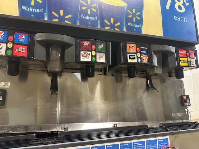 "LANCER FS22" SELECT FLAVOR SODA ICE BEVERAGE DISPENSER MACHINE 115V 1 PH - Second Life - Equipment - collection_name